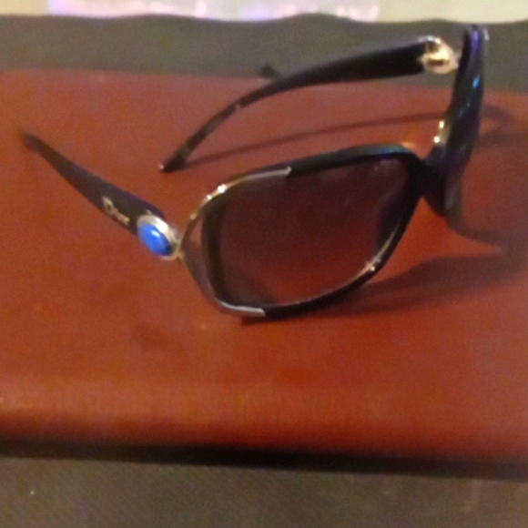 Dior Copacabana Black with Turquoise Vintage - Picture 7 of 8